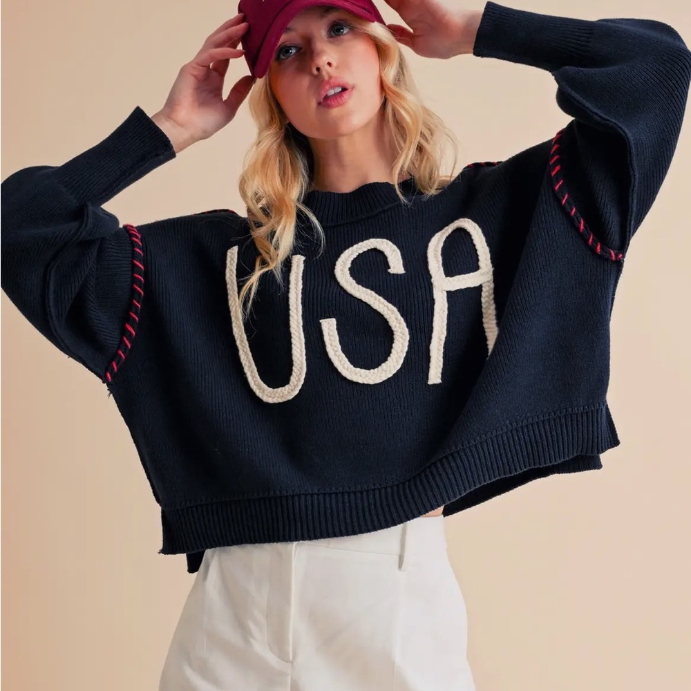 AEMI + Co. USA Sweater